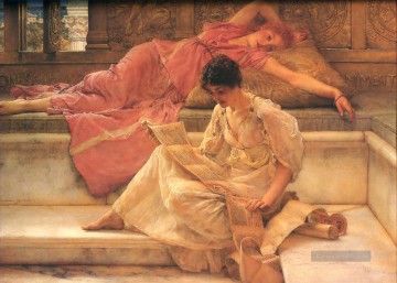  romantische - Der Lieblingsdichter romantischer Sir Lawrence Alma Tadema
